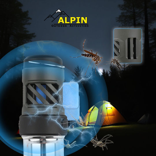 Alpin Mini Repel Mosquito Repellent 4 1 Camping Lantern + Spotlight + Magnet