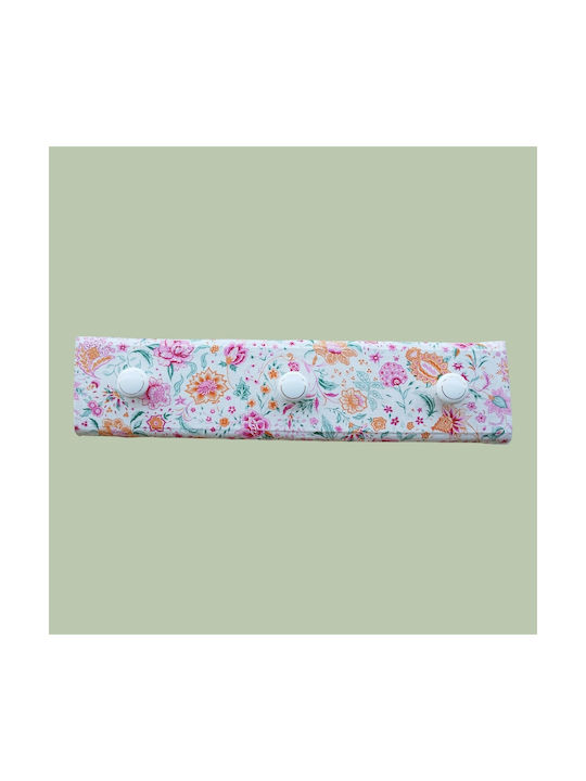Oxygen Wandhalterung Hölzernes Rosa 40x14cm