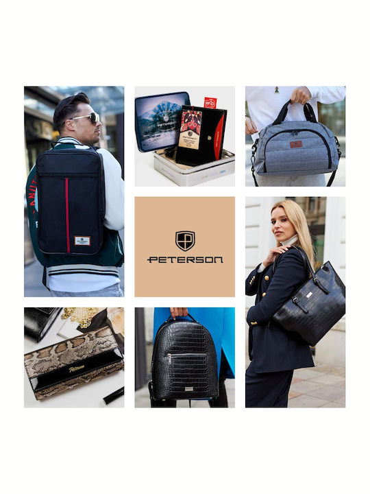 Damentasche Für Reisen Kosmetiktasche Aus Umweltfreundlichem Leder Peterson