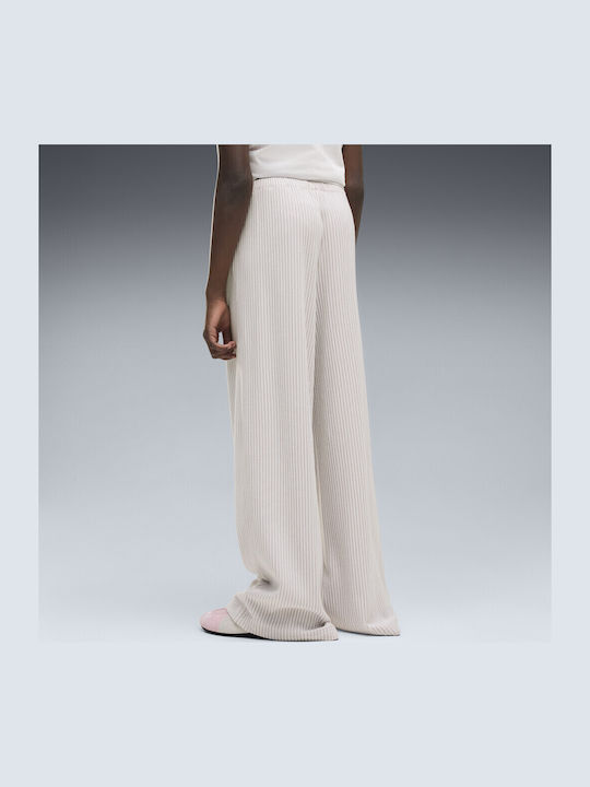 Wide Leg Soft Touch Kinder Trainingsanzug Weiß