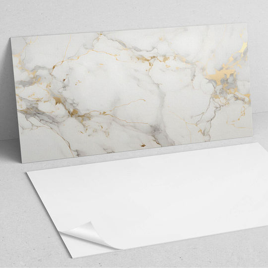 Coloray Vinylfliesen Set Mit Gedrucktem Eleganten Marmor Muster 6x60x30 cm