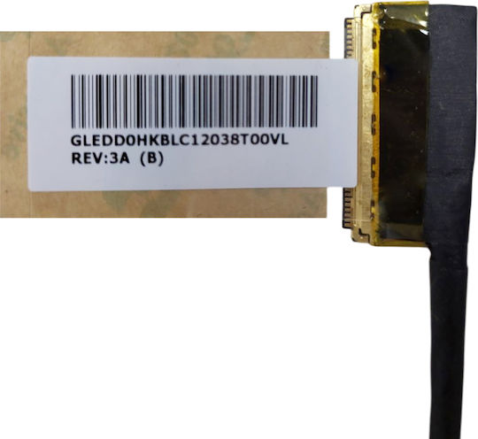 Flex Screen Cable for Sony Vaio Svf154 Svf15411cd Svf15411cdw Svf1541v6cw Svf154b1el Svf154b1et Svf1542 Svf15414 Svf154 40 Pin 15.6 Dd0hkblc120 Dd0hkblc100 Oem Code 1-flex0718