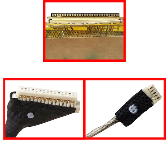 Bildschirm Flexkabel Samsung Rv520 Rv515 Rv511 Rv510 Rv509 Rv410 Rv411 Rv412 E3415 Rv415 Rv408 Rv420 Rc410 Ba39-01023a Ba39-01030a Video Bildschirmkabel Code 1-flex0176