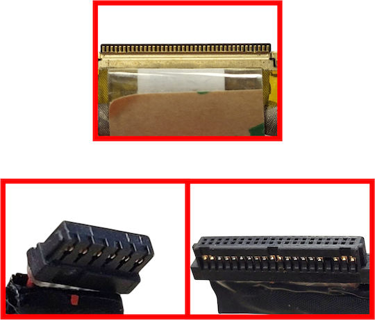 Screen Flex Cable Sony Vaio Dd0hk6lc000 603-0101-7534_a Vaio Sve14 Sve141 Sve1411 Sve141c Dd0hk6lc000 Dd0hk6lc001 Dd0hk6lc002 Video Screen Cable Lcd Code 1-flex0159