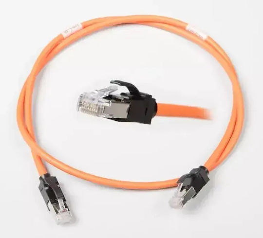 Nexans U/FTP (STP) Cat.6a (Gigabit) Cablu De Rețea Ethernet 1m Portocaliu