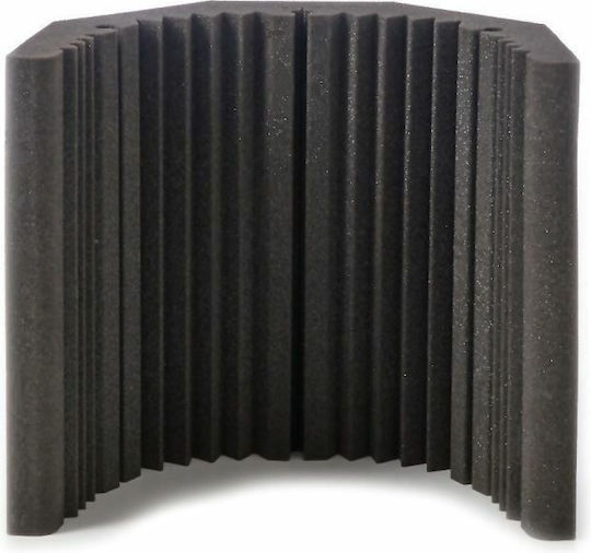 Alphacoustic Polyfon MB Sound Absorbing Panel (1pcs) in Design Wedge in Gray Color