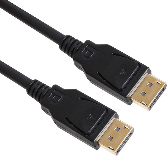 Vcom Cg651 Cablu DisplayPort M la DisplayPort M 1m Negru 8K@60Hz