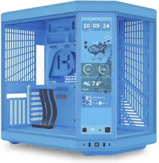 Hyte Y70 Touch Display Upgrade Blueberry Milk 36.8 Cm 14.5 Inch Blue 14.5-inch Touchscreen