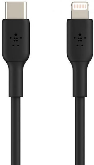 Belkin USB-C to Lightning Cable 18W Μαύρο 1m (17765)