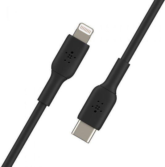 Belkin USB-C to Lightning Cable 18W Μαύρο 1m (17765)