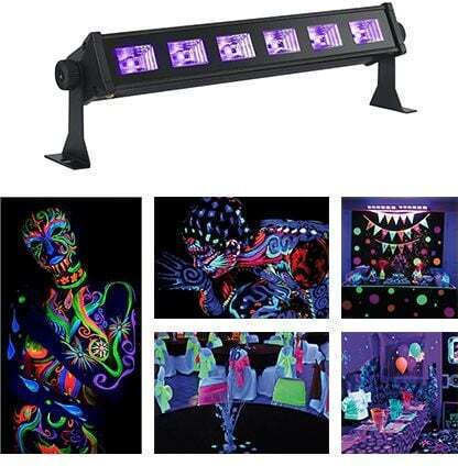 Festi Night Iluminat LED Lumină neagră 20W