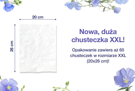 040019 Șervețele Corp Hh Harper Care 60 Bucăți