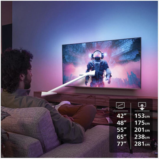 Philips Smart Телевизор 55" 4K UHD OLED OLED811 HDR (2026) 55OLED811/12