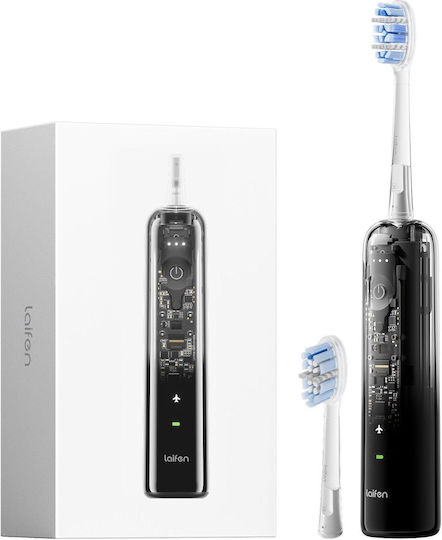 Laifen Wasserflosser mit Drucksensor und Reiseetui Schwarz