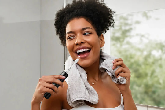 Laifen Water Flosser με Αισθητήρα Πίεσης και Θήκη Ταξιδίου Μαύρο