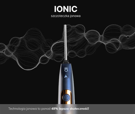 Tesla Water Flosser με Αισθητήρα Πίεσης και Θήκη Ταξιδίου Navy Μπλε