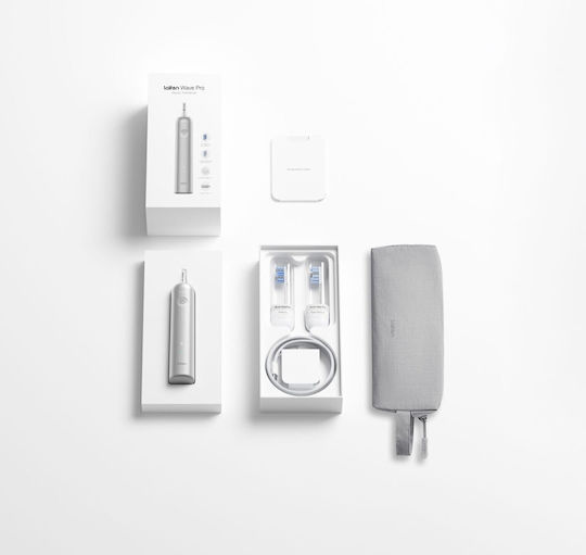 Laifen Wasserflosser mit Drucksensor und Reiseetui Silber