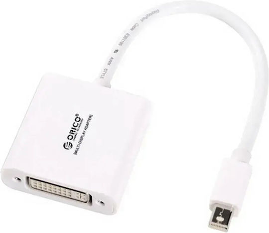 Orico Dmp3d-wh Адаптер Minidisplay Port Dvi-d Бял