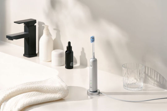Laifen Wasserflosser mit Drucksensor und Reiseetui Silber