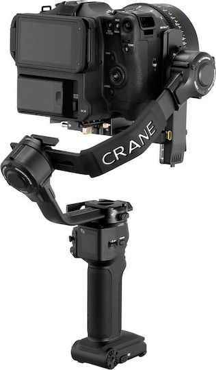Zhiyun Gimbal Crane 4 Combo 3-Wege mit Bluetooth und Integriertem Licht und Belastbarkeit 6kg