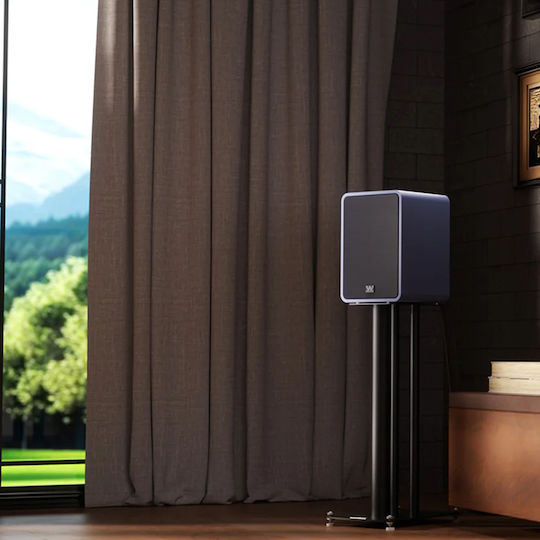 Wharfedale Denton 1S Paar Passive Hi-Fi-Lautsprecher Buch selbst 100W 2 Wege P23.6xB22.9xH33cm Blau