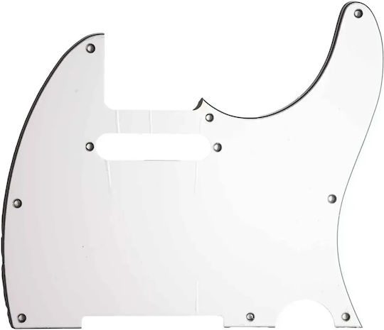 Jet Pt-300 Wh Pickguard Ηλεκτρικής Κιθάρας White