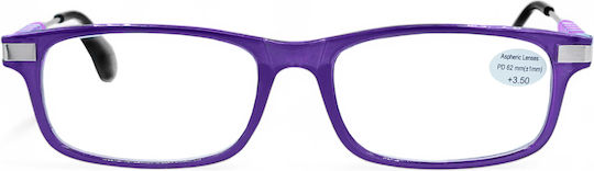Optosquad Ochelari De Citit +2.75 În Culoare Violet 9070-5