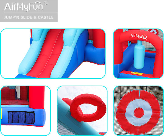 ForAll Надуваема Fun Arena с трамплин и пързалка за 3-8 години