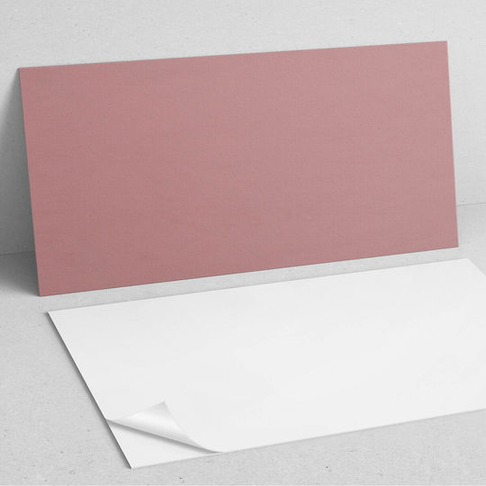 Wandsticker & Wandgemälde Vinyl Muster Einfacher Wandwechsel 100x50 cm Rosa