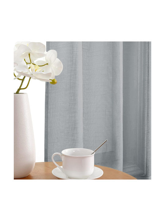 Cucraf Set Curtains With Grey Grommets 140x225cm