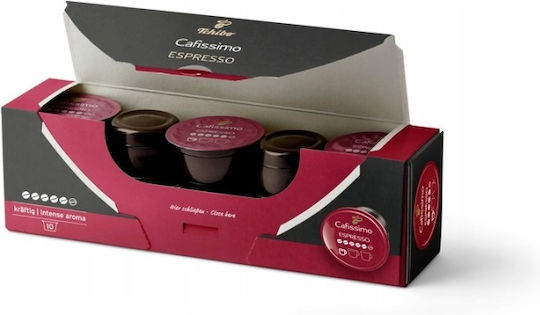 Tchibo Espresso Kaffee- und Getränkekapseln Kompatibilität mit Maschine Cafissimo 10 Stück