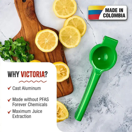 Victoria Presă de mână în Culoare Verde Victoria Presă de mână în Culoare Verde