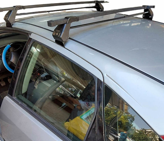 Hermes Car Roof Bars Set with Roof Rack Legs and Lock for Ford Focus 5D 1998-2004 Two Pieces