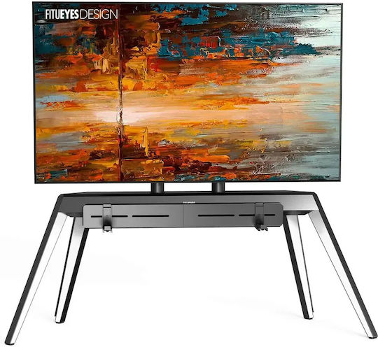 Fitueyes Picasso Soundbar Halter Schwarz Lautsprecherständer Fernseherständer Picasso