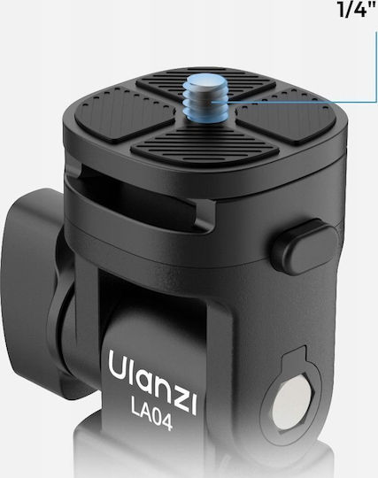 Ulanzi La04 12mm/16mm Tripod Adapter Camera Lighting 1/4" Screw Iso