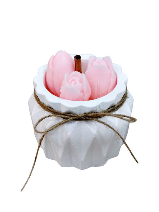 Gerakis Aromatisches Soja-Kerze Rosa 004326Rosa