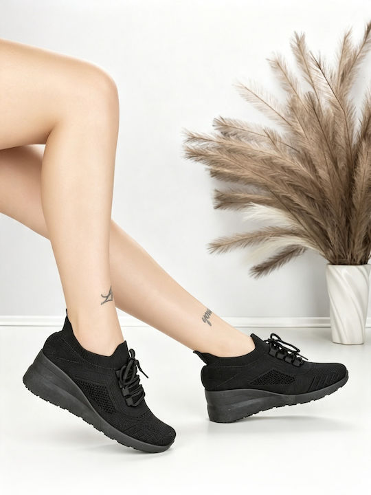 Adidași Flatforms Pentru Femei Negri