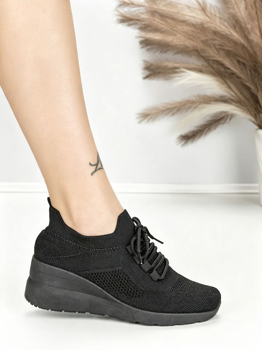 Adidași Flatforms Pentru Femei Negri