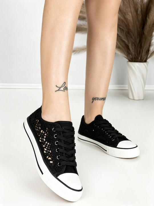 Adidași Flatforms Pentru Femei Negri