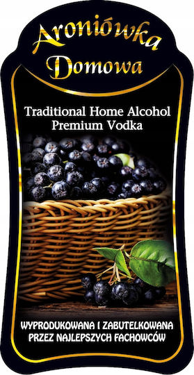 Monopoly Bottle 500ml Homemade Decoration Aronia Vodka