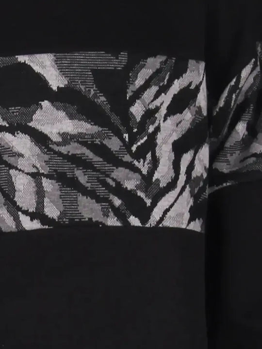 Joyce Kinderbekleidungsset mit Hosen Winter 2 Stück Schwarz Animal Print Joyce Kinderbekleidungsset mit Hosen Winter 2 Stück Schwarz Animal Print