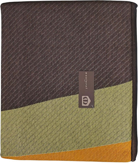 Manterol Casa Tagesdecke Braune 235x270cm