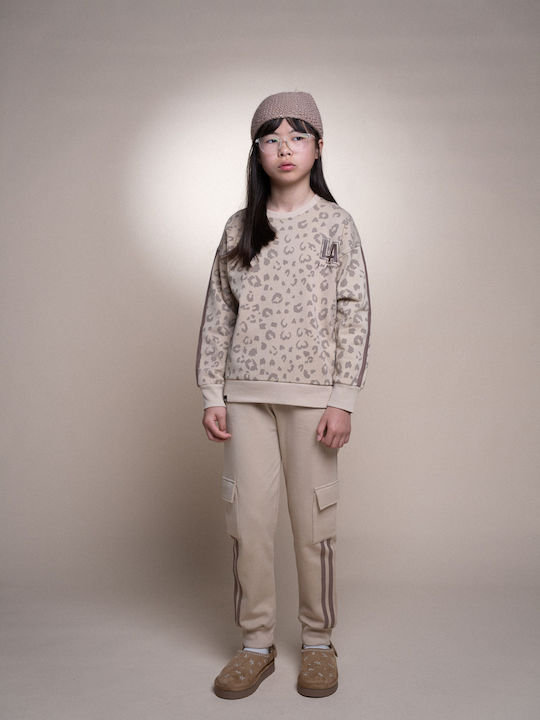 Kinder Trainingsanzüge Beige 2 Stück