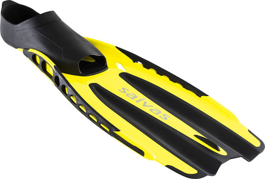 Salvas Swimming Flippers Advance Long Yellow
