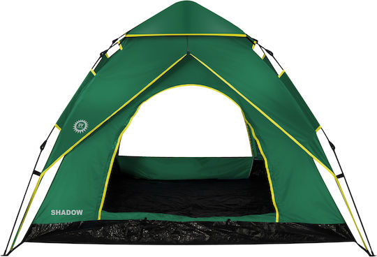 Shadow 2 Automatic Camping Tent Igloo Green with Double Cloth 4 Seasons for 2 People 210x240x135cm