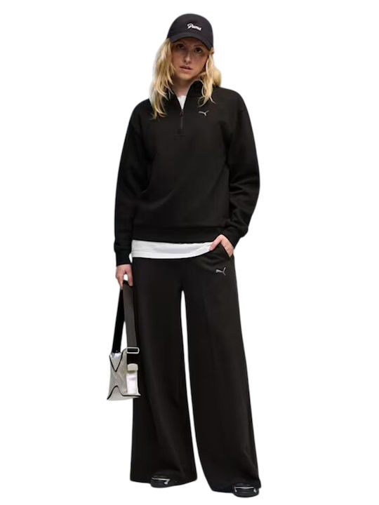Essentials Women's Long Sleeve Blouse Black