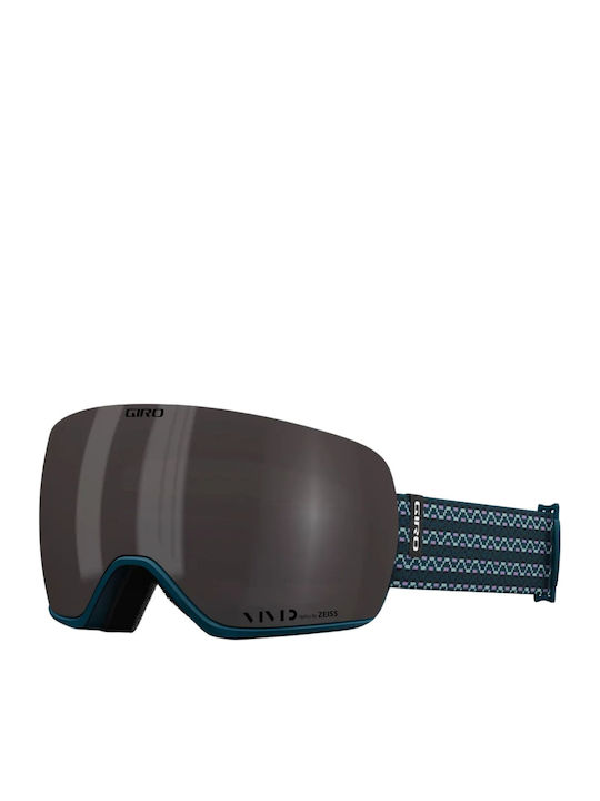 Giro Ski- & Snowboardbrille für Erwachsene, Blau, mit blau getöntem Glas