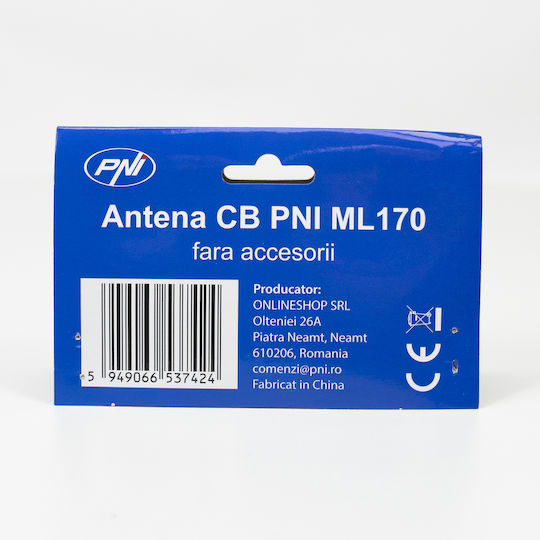 PNI Ml170 Autoantennen CB Autoantenne 168cm 26-30MHz 1000W Mit Ø16mm Ohne Kabel