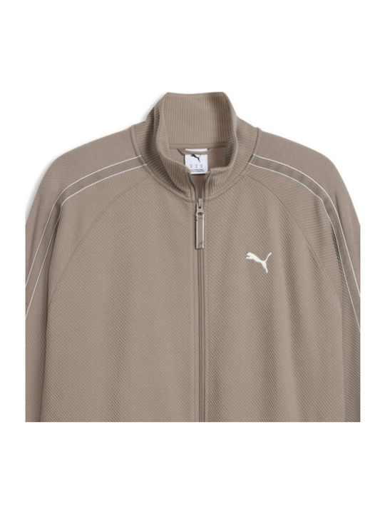 PUMA Track Jacket Cardigan Beige
