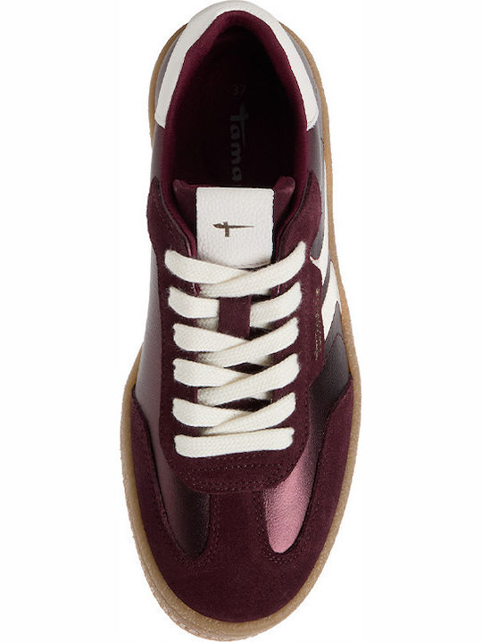 Damentaschen Sneakers Burgundisch Met